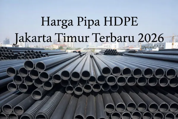 Harga Pipa HDPE Jakarta Timur Terbaru 2026